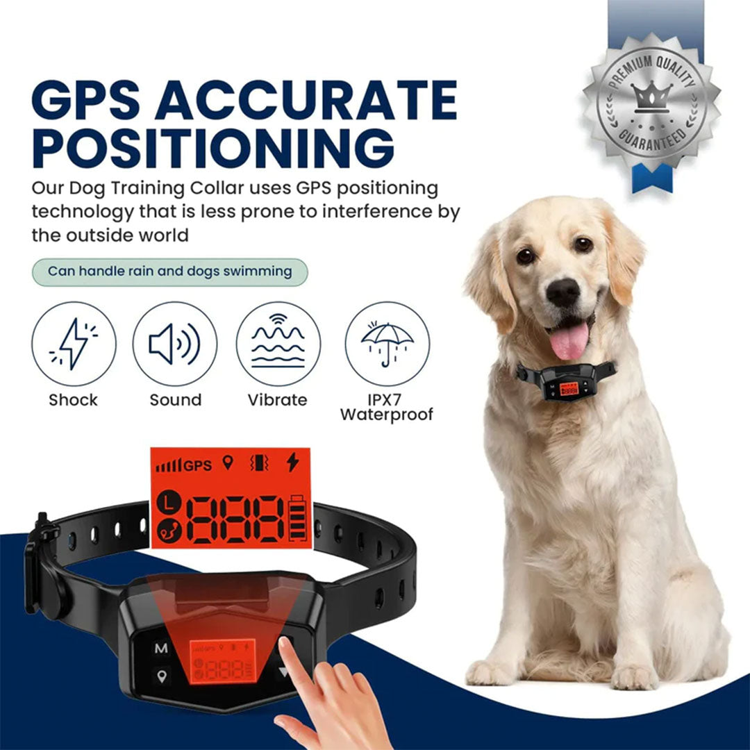 GPS Wireless Dog Fence Collar Containment System