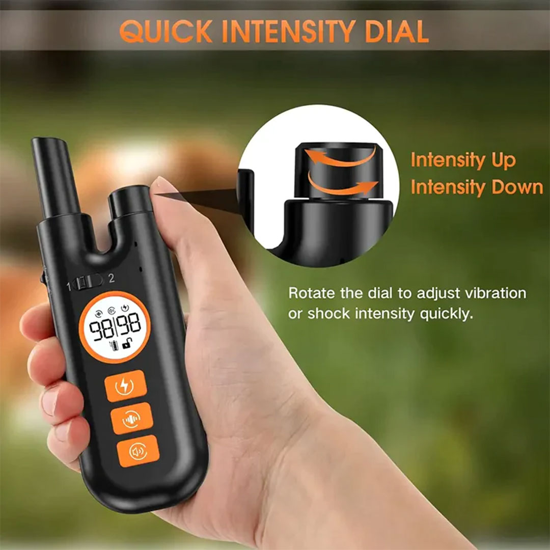 Advanced Remote Dog Training Collar - 800M Range, Rechargeable, and Multi-Mode Control