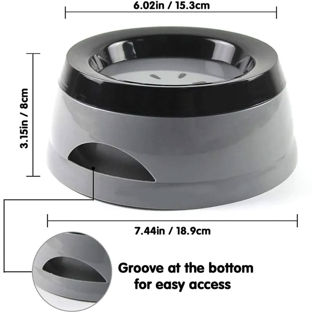 Portable No-Spill Travel Pet Bowl